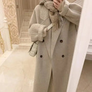 Cotton And Thickening Women's Small Woolen Overcoat hercurva