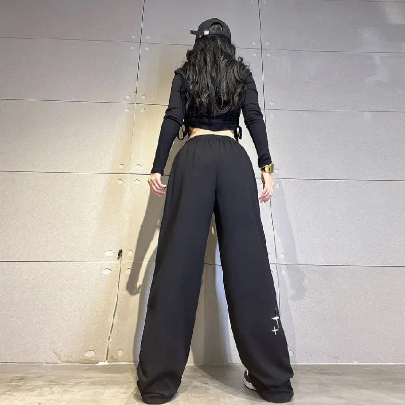 Women's Ankle-tied Two-purpose Sweatpants American Style hercurva