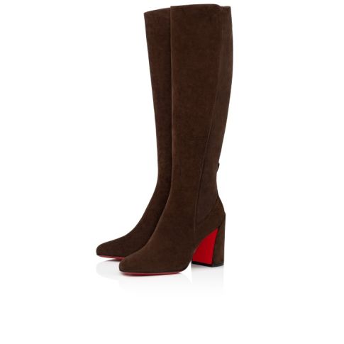 CL Jane Botta 85 Mm Boots Veau Velours Cosme