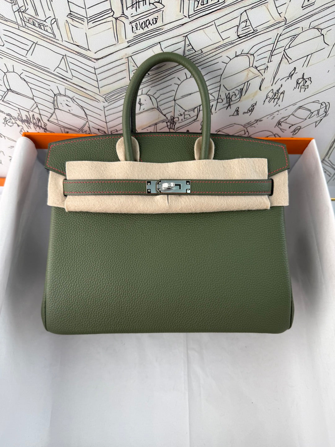 High-end Hermes 2026 Birkin Bag 25cm Togo Leather
