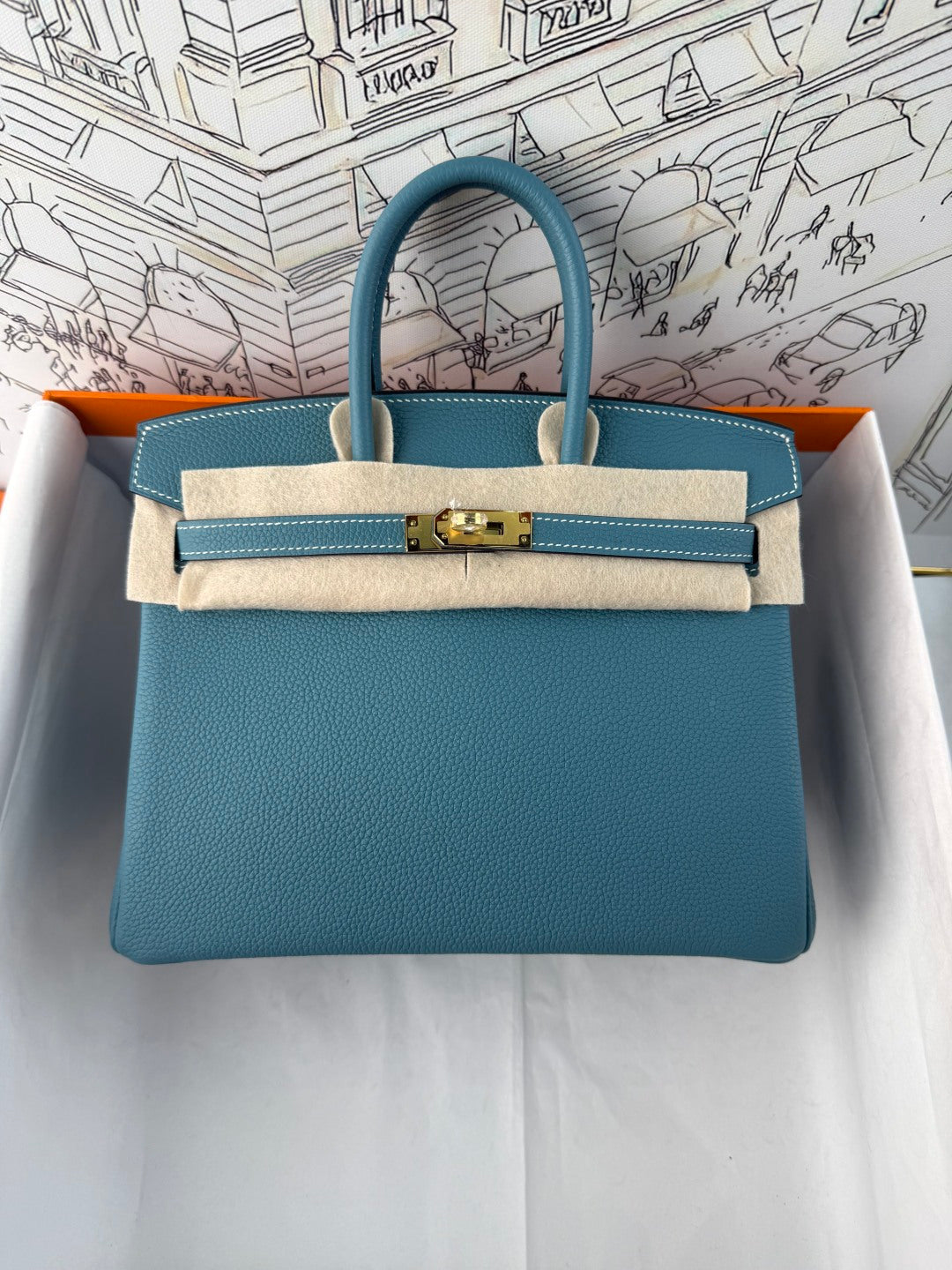 High-end Hermes 2026 Birkin Bag 30cm Togo Leather