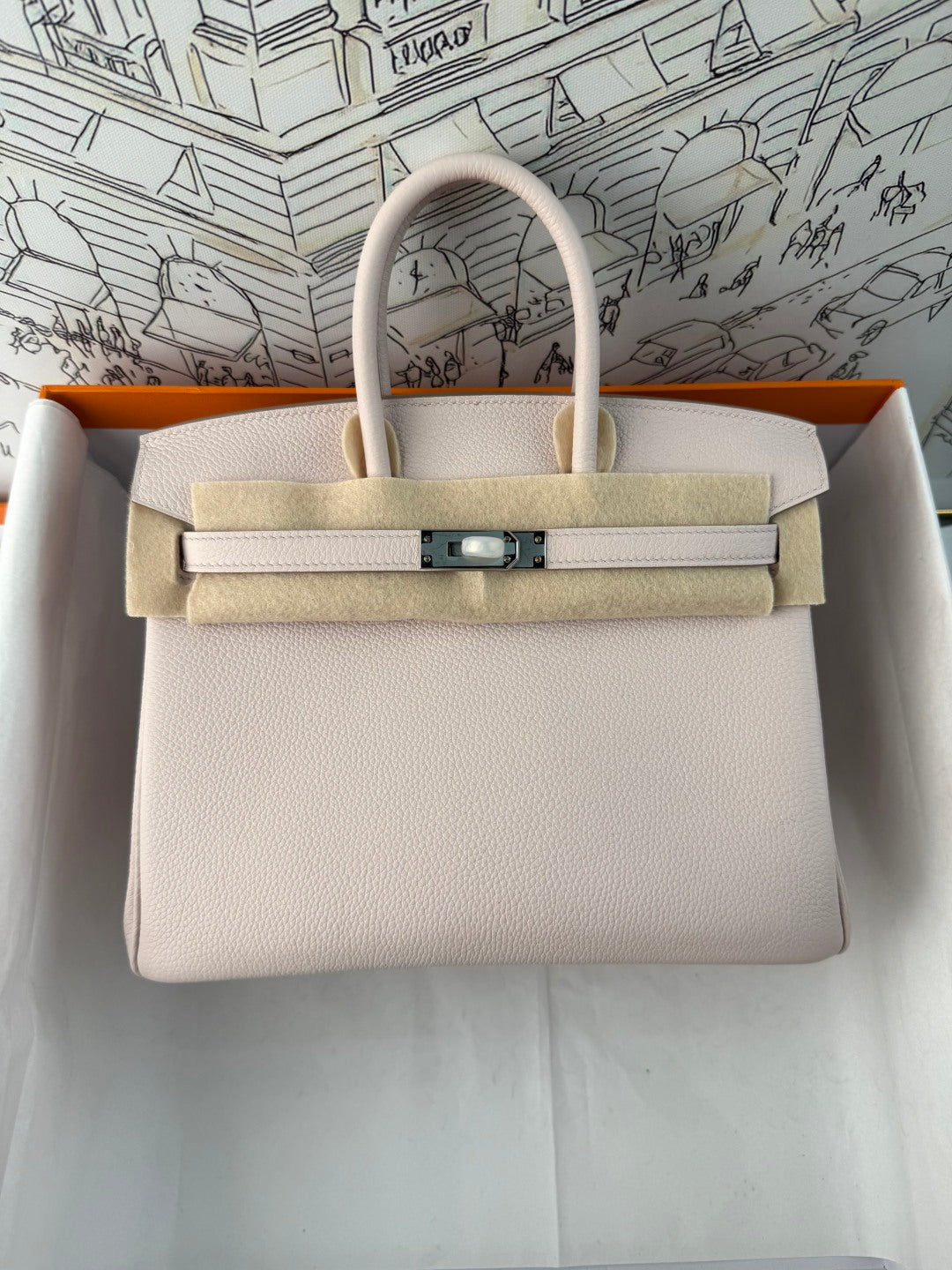 High-end Hermes 2026 Birkin Bag 25cm Togo Leather