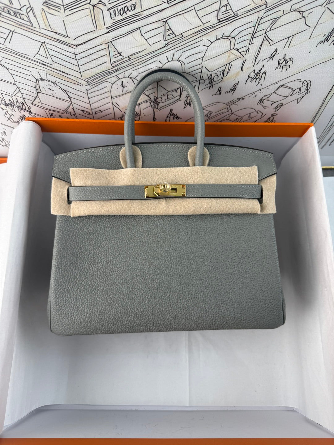 High-end Hermes 2026 Birkin Bag 25cm Togo Leather