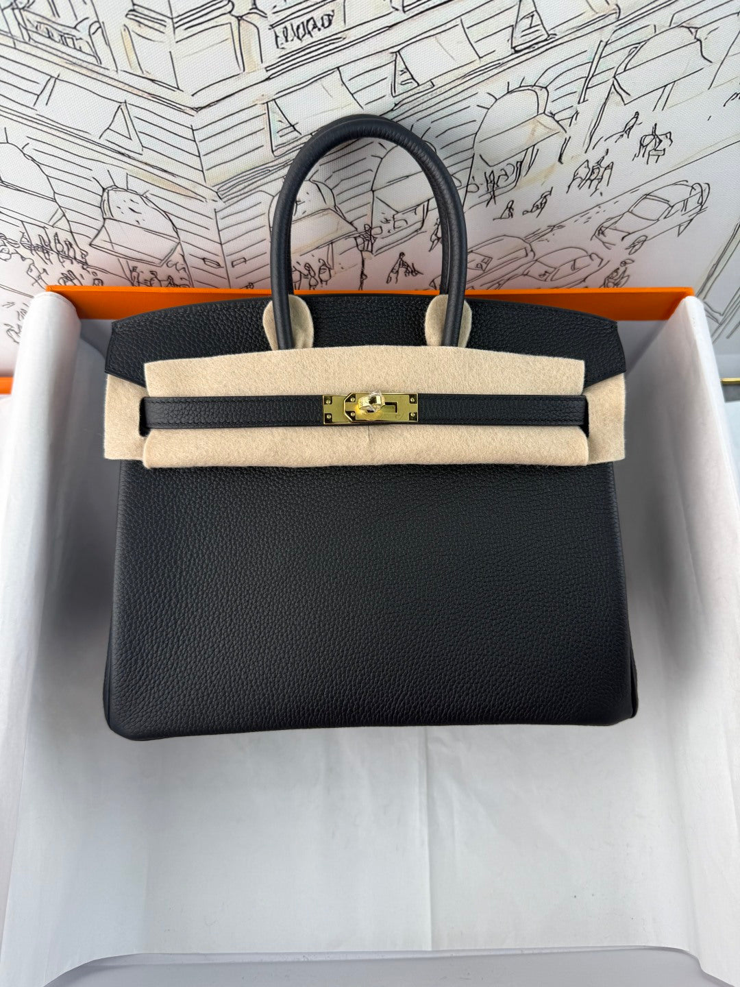 High-end Hermes 2026 Birkin Bag 25cm Togo Leather
