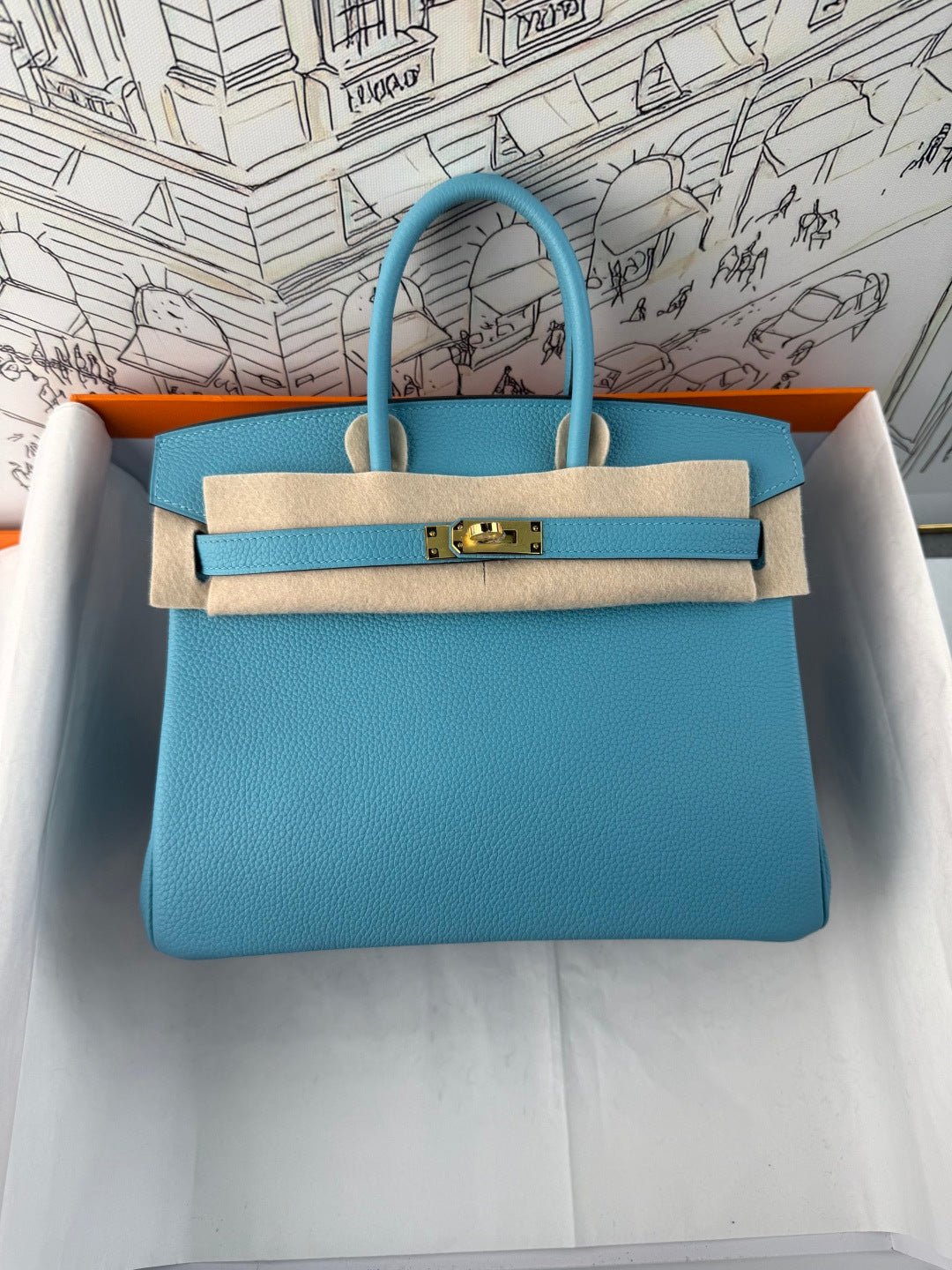 High-end Hermes 2026 Birkin Bag 25cm Togo Leather