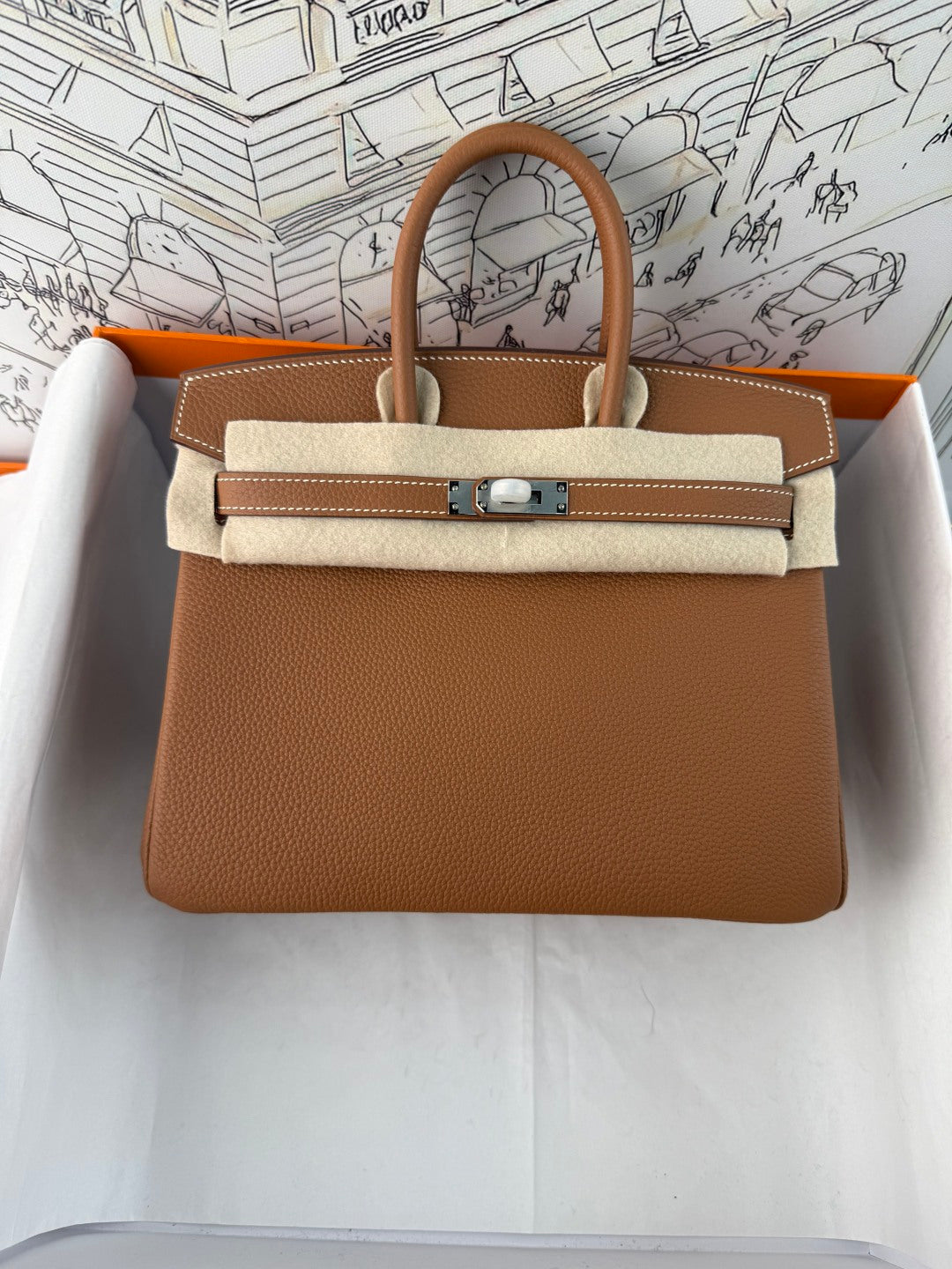 High-end Hermes 2026 Birkin Bag 25cm Togo Leather