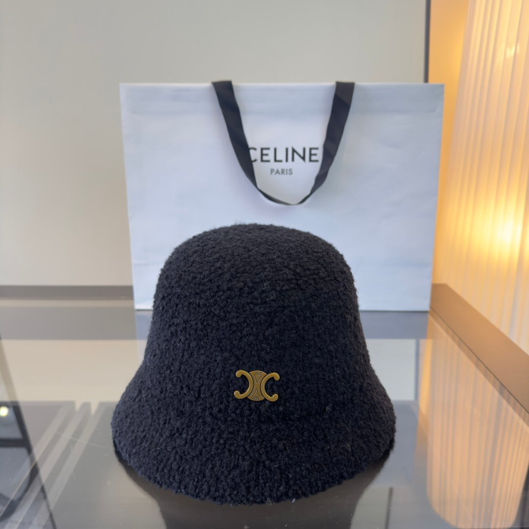Celine Wool Bucket Hat 477544