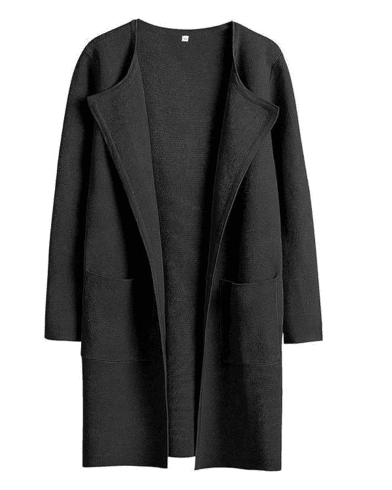 ARU - LAPEL TOP COAT #VEV42638