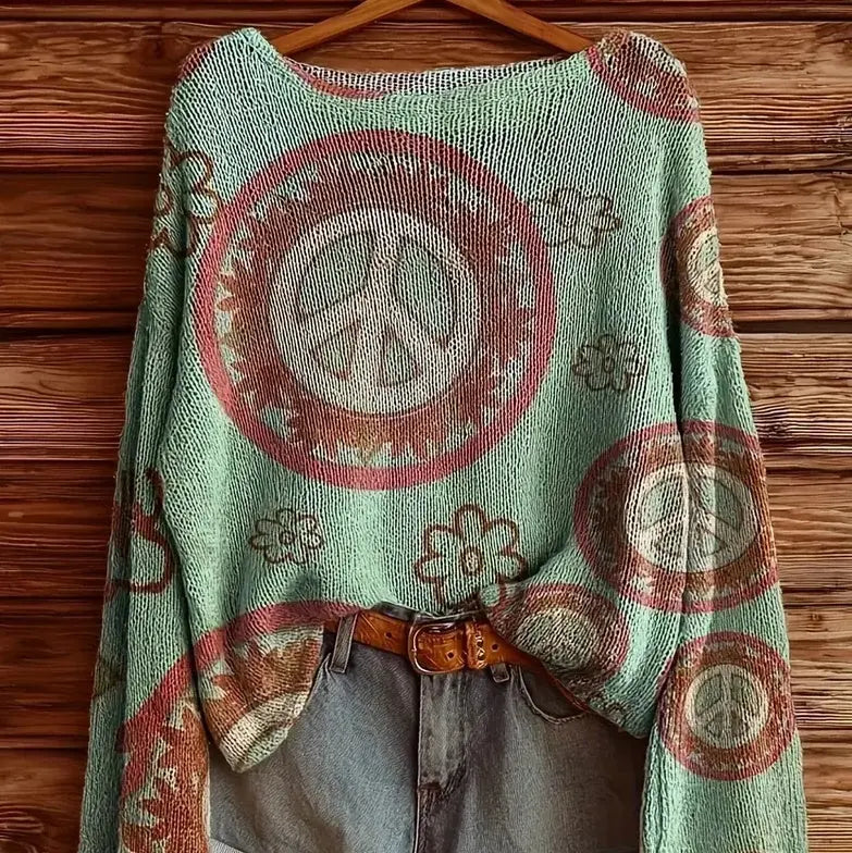 Solid-color Polyester Printed Top For Women hercurva