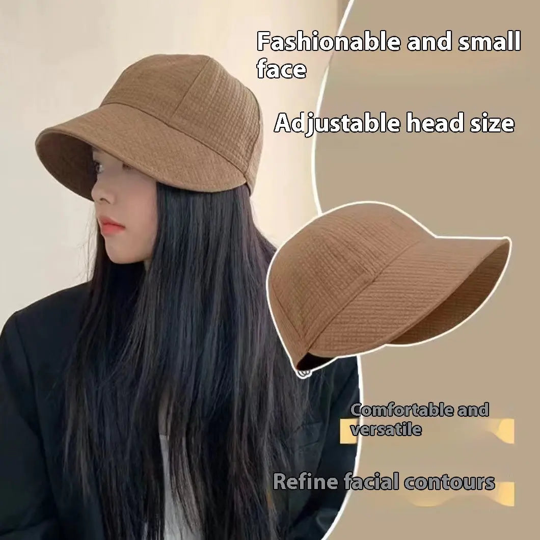 Ins Women's Sun Protection Hat Sunshade Four Seasons Adjustable hercurva