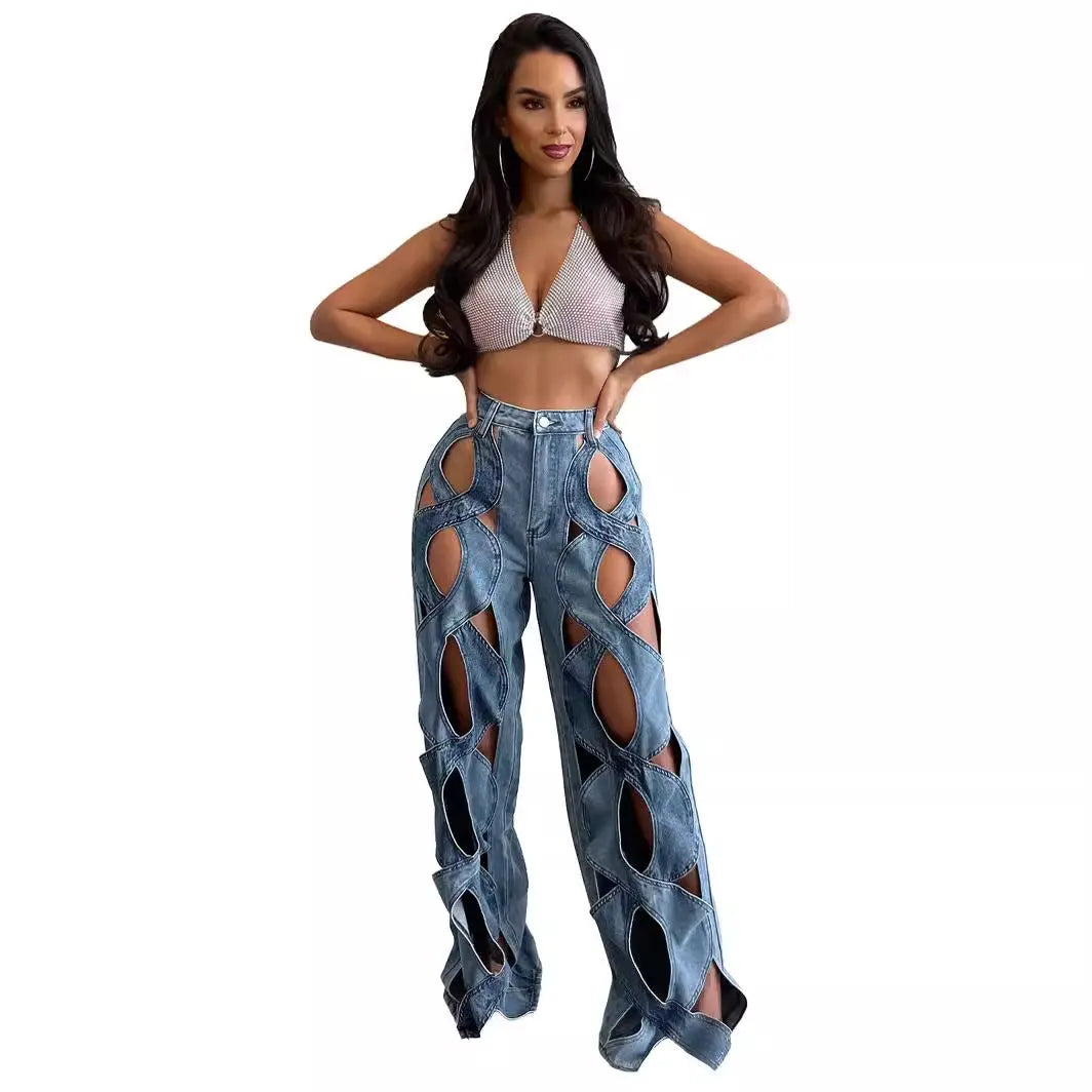 Casual Love Twist Jeans For Women hercurva