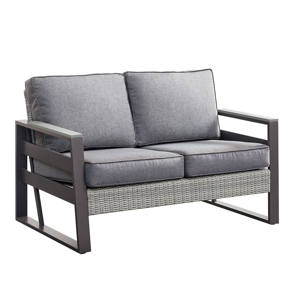 DekoLiving COP30901 Tricarico Outdoor Patio Set & Firepit