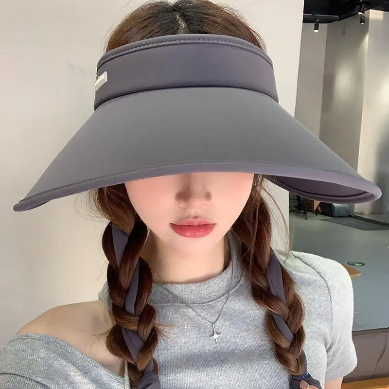Air Top Sun Protection Hat Female Summer Cycling UV Protection hercurva