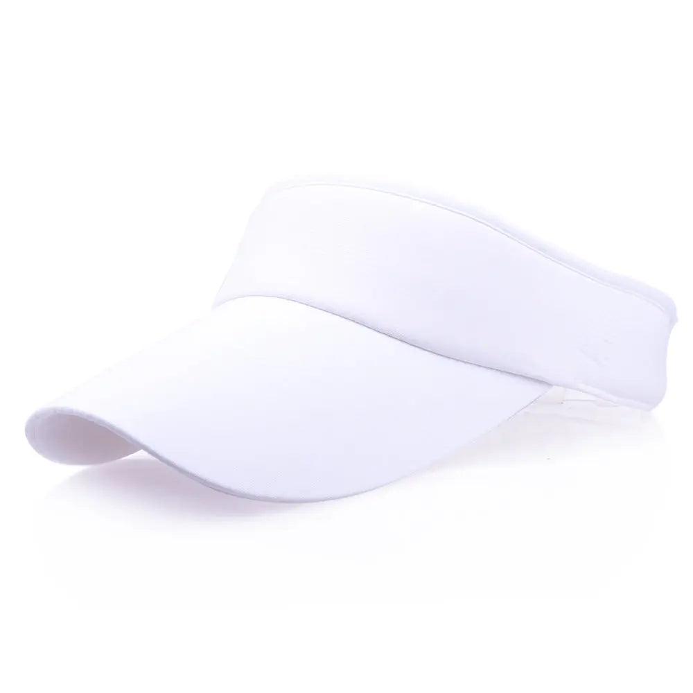 Sun Hat Visor Caps Summer Beach Sunhat Sport Headband Classic Cap Adjustable Sun Sports Visor Hat Baseball Cap hercurva