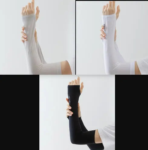Summer Sun Protection Women's Men's Oversleeves Outdoor hercurva