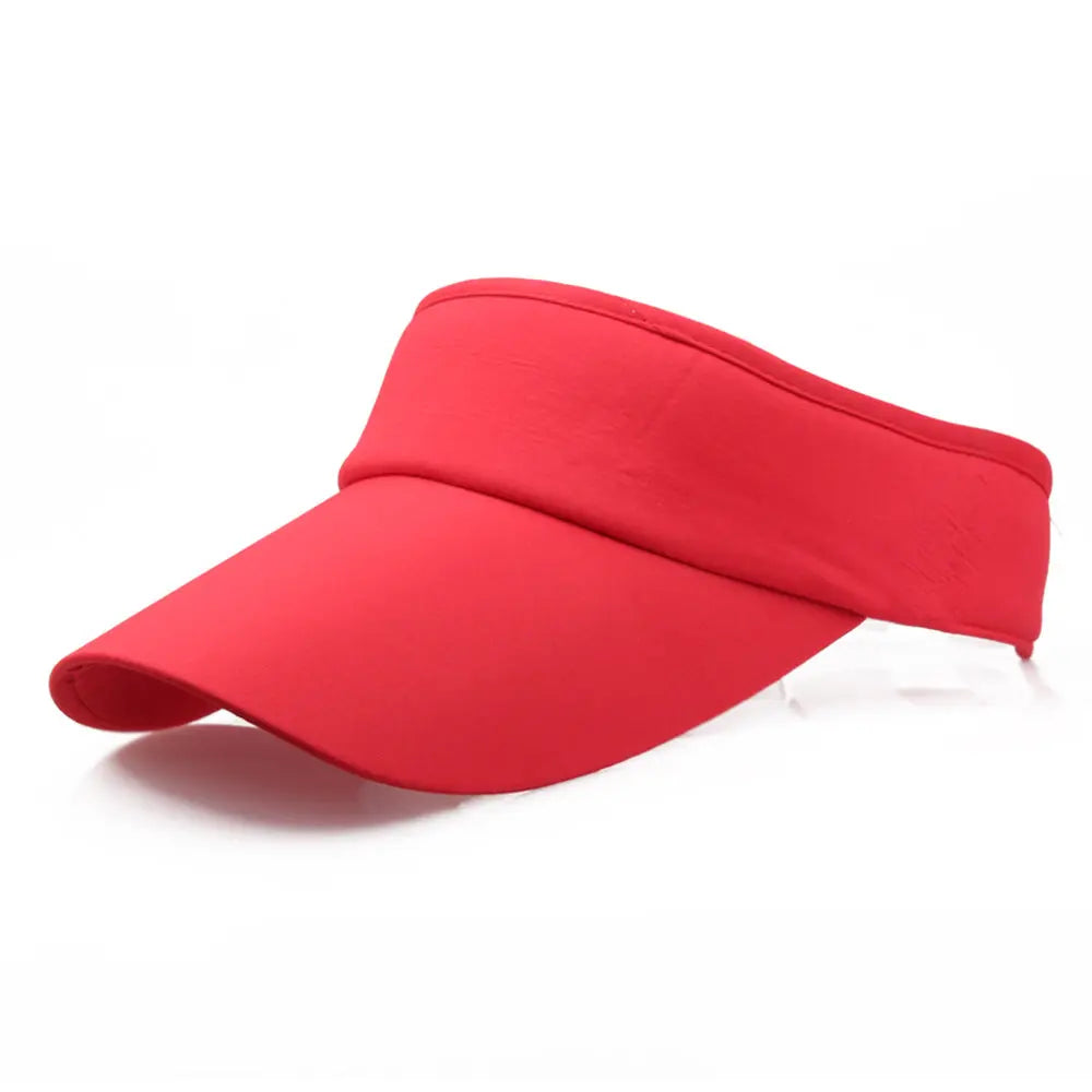 Sun Hat Visor Caps Summer Beach Sunhat Sport Headband Classic Cap Adjustable Sun Sports Visor Hat Baseball Cap hercurva