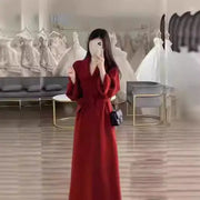Small Wool Woolen Woolen Coat hercurva