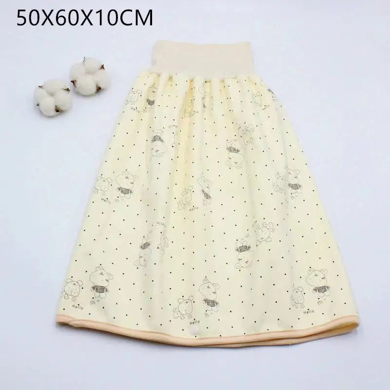 Cotton and bamboo fiber adult diaper skirt hercurva