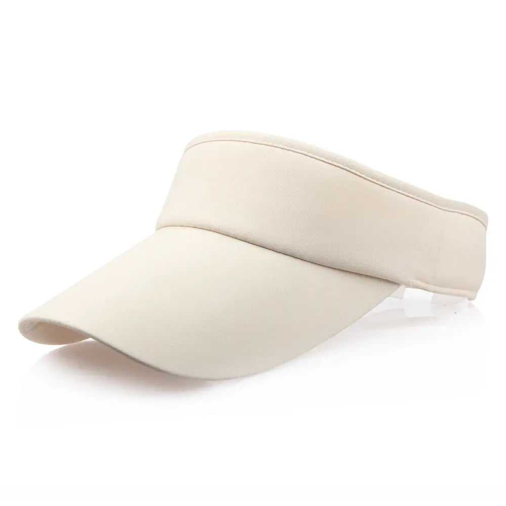 Sun Hat Visor Caps Summer Beach Sunhat Sport Headband Classic Cap Adjustable Sun Sports Visor Hat Baseball Cap hercurva