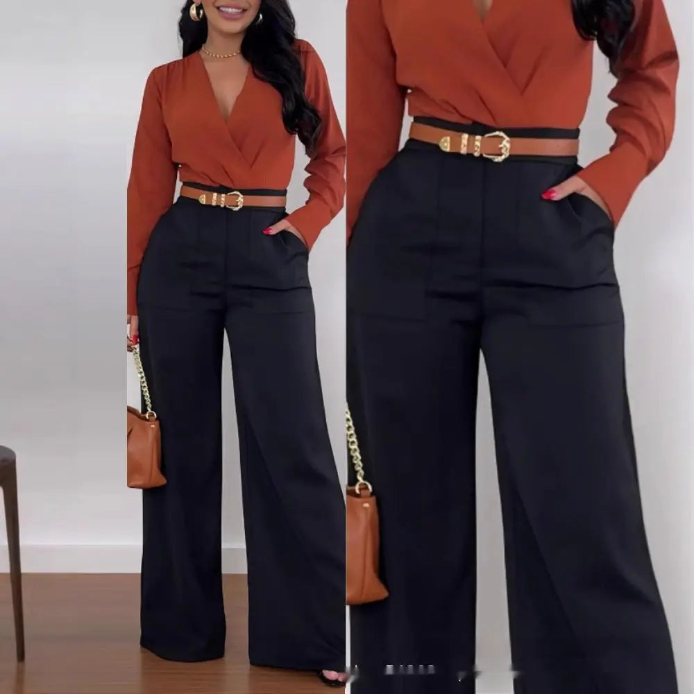 Solid Color BASIC Versatile Casual Flared Pants hercurva