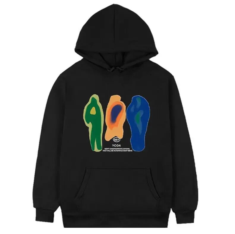 Women's Same Style Loose-fitting Fleece Pullover hercurva