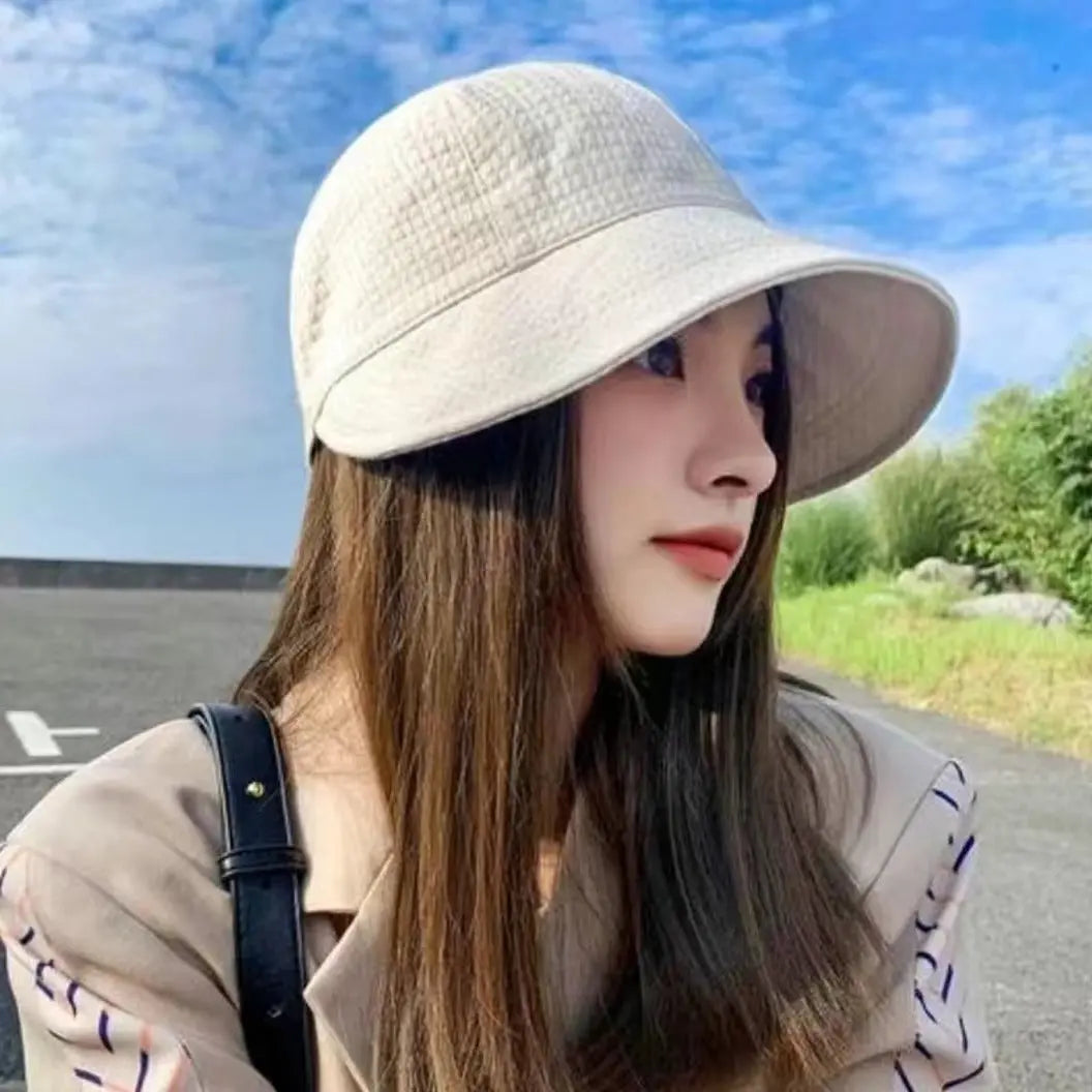 Ins Women's Sun Protection Hat Sunshade Four Seasons Adjustable hercurva