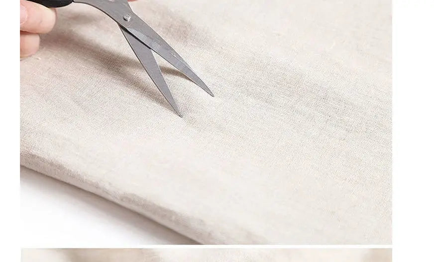 Pure Linen Korean Wide Leg Pants Women Loose Rope hercurva