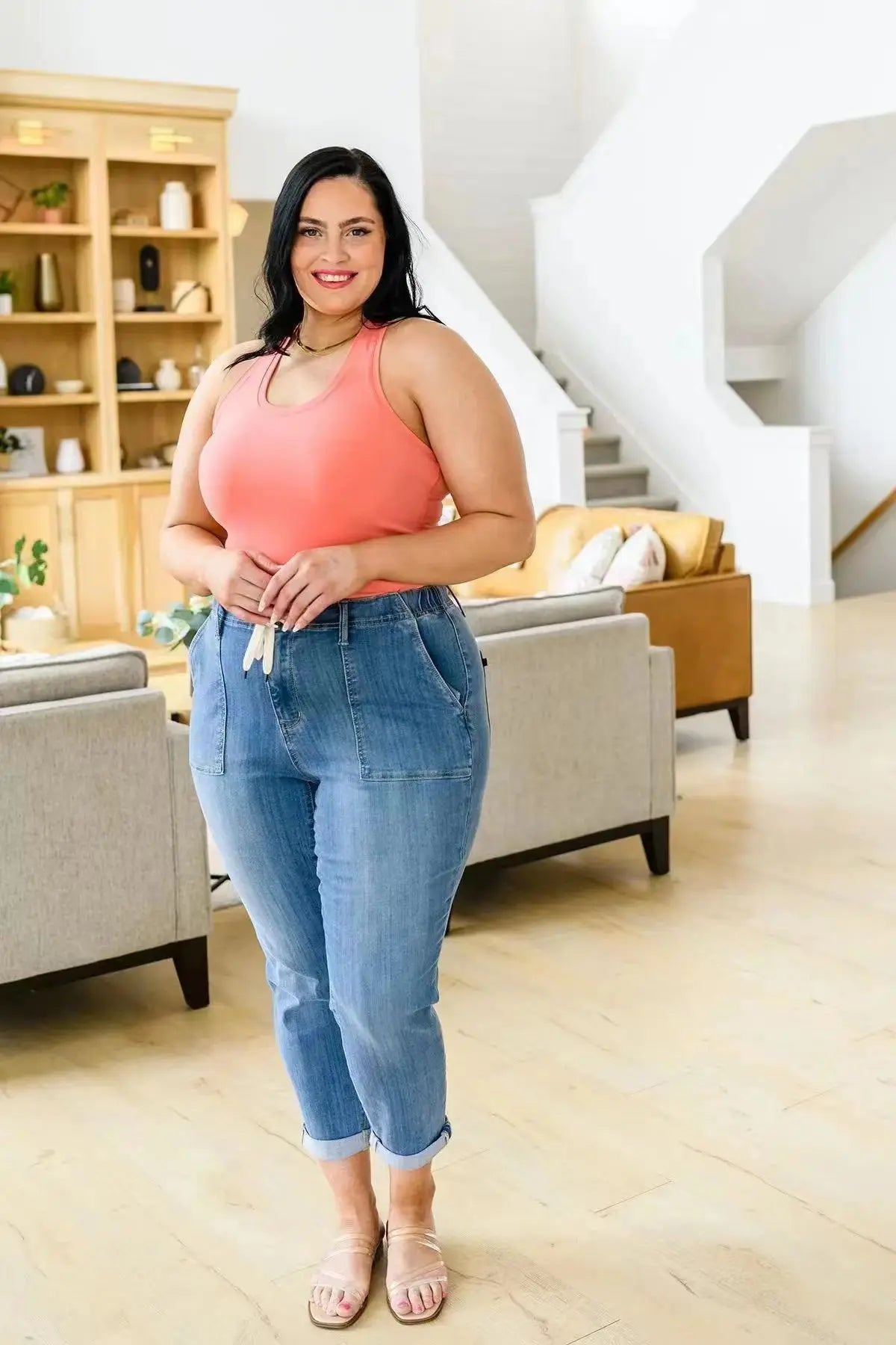 Women's Loose All-match Casual Straight-leg Jeans hercurva