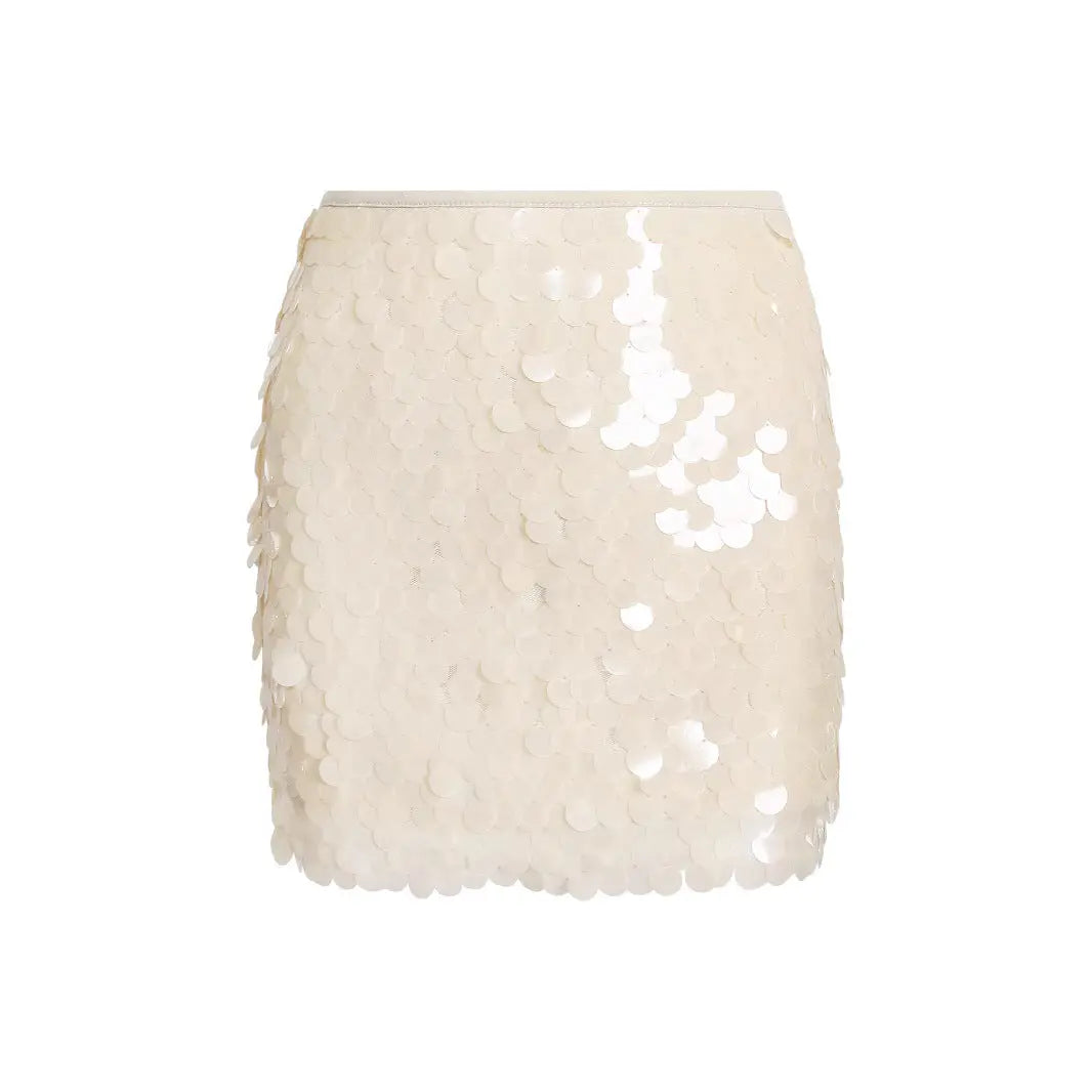 Nightclub High Grade Sequined Hip Skirt hercurva