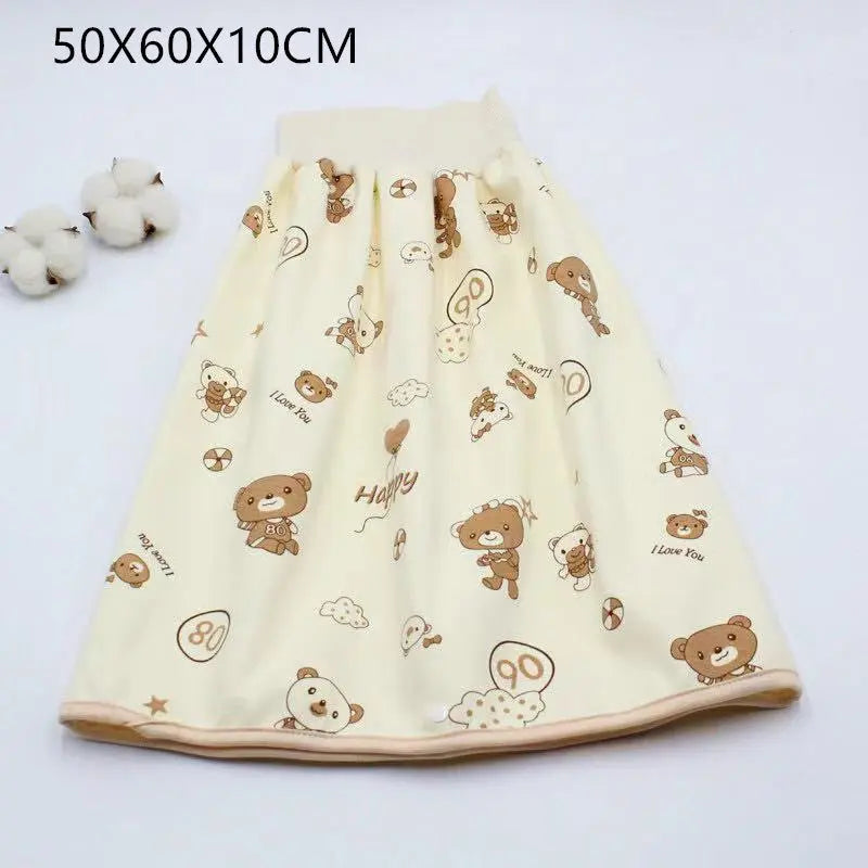 Cotton and bamboo fiber adult diaper skirt hercurva