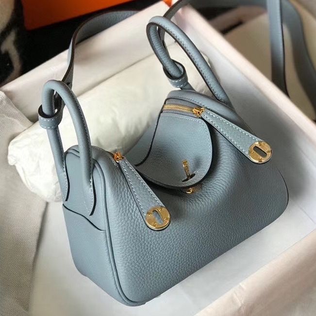 HM Mini Lindy 20cm Clemence Leather