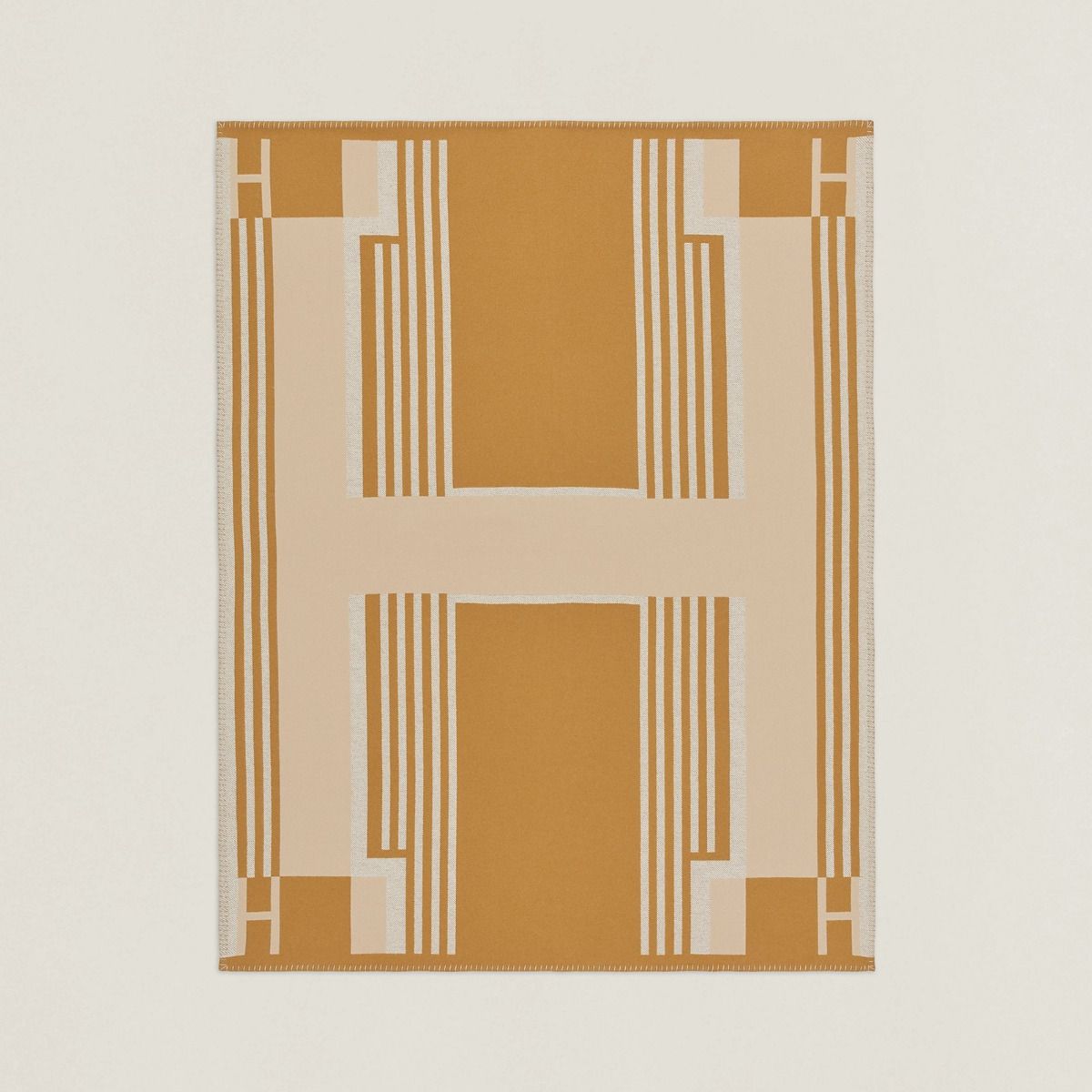 HM Ithaque Blanket Beige Wool Cashmere