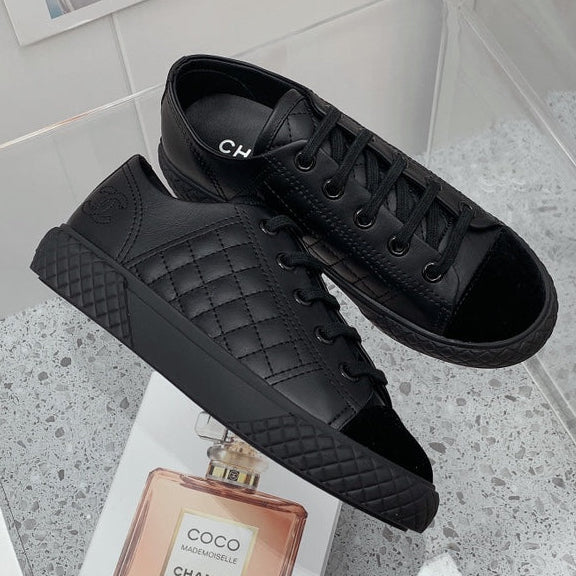 Chanel 2026 Quilted Sneakers Leather 162153