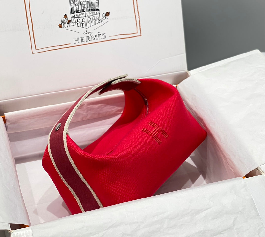 High-end Hermes 2026 Bride-a-Brac Case 25cm Canvas 2