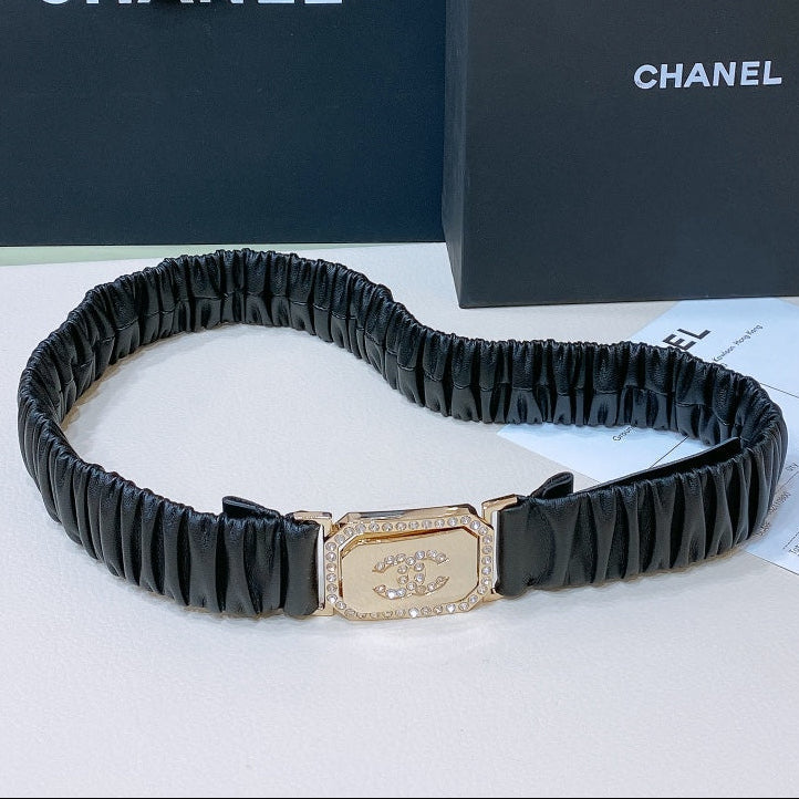 Chanel 2026 Stretchy Belt 30mm Calfskin 208807