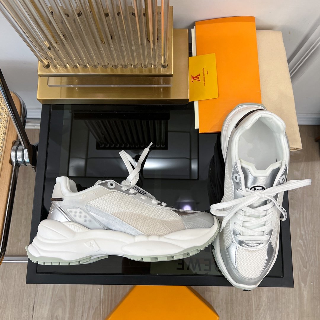 LV RUN 55 SNEAKER WHITE