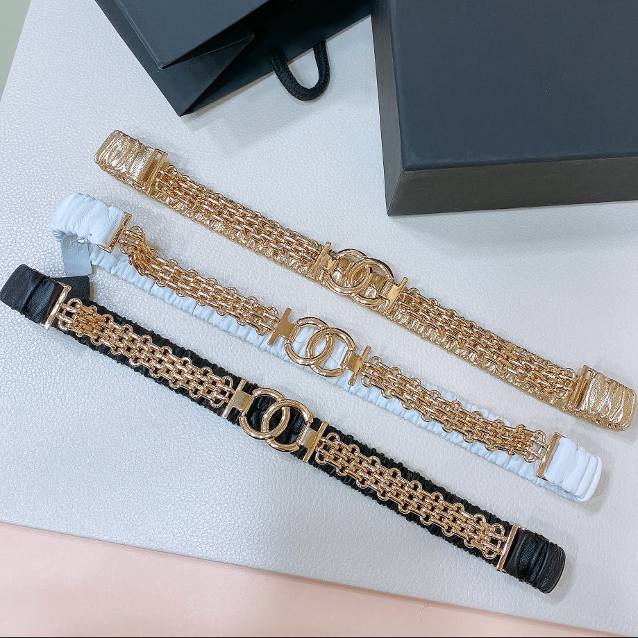 Chanel 2026 Chain Stretch Belt 20mm 208822