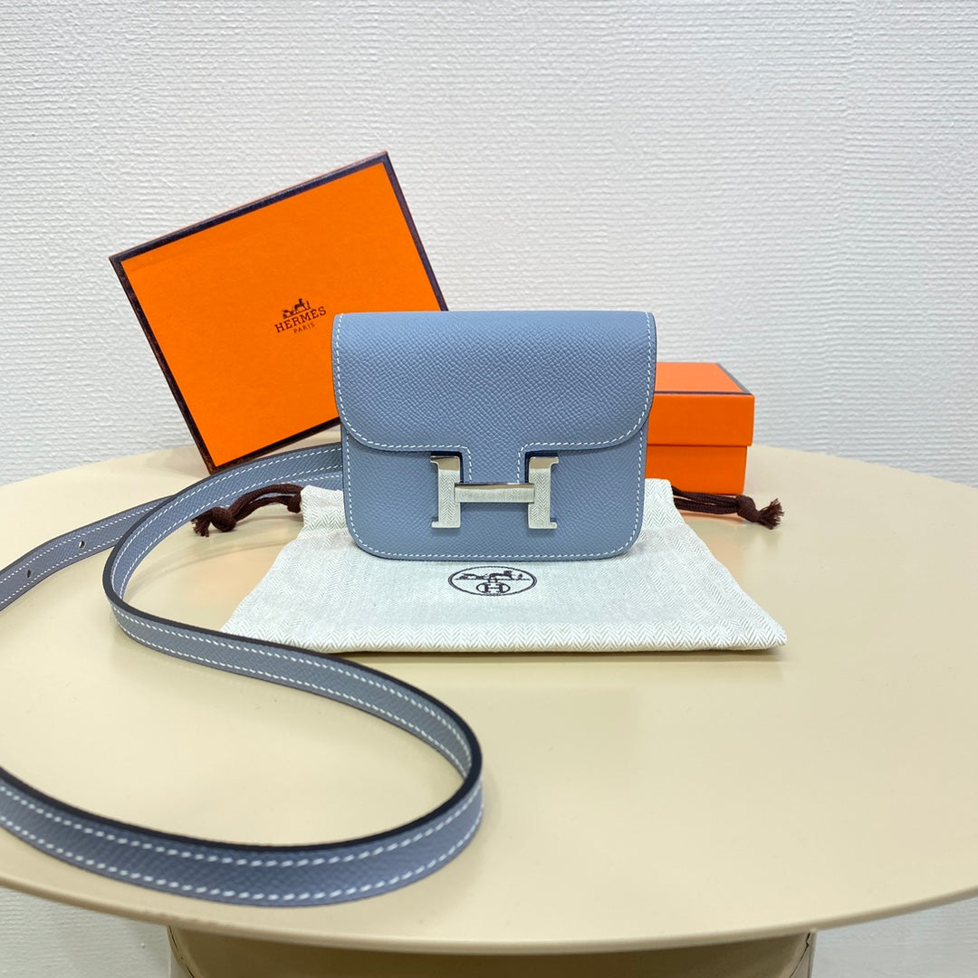 High-end Hermes 2026 Constance Bag 12.5cm Epsom Leather 2