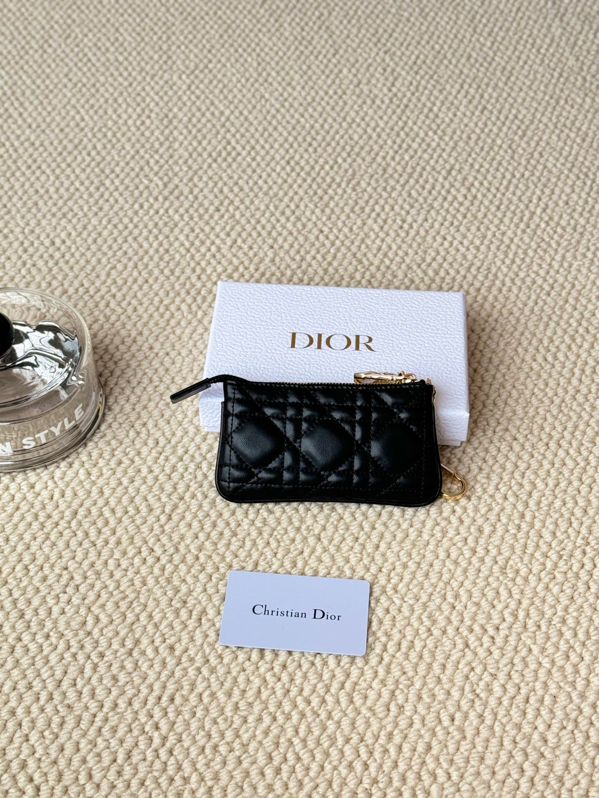 Dior 2026 Key Pouch 14.5cm Lambskin