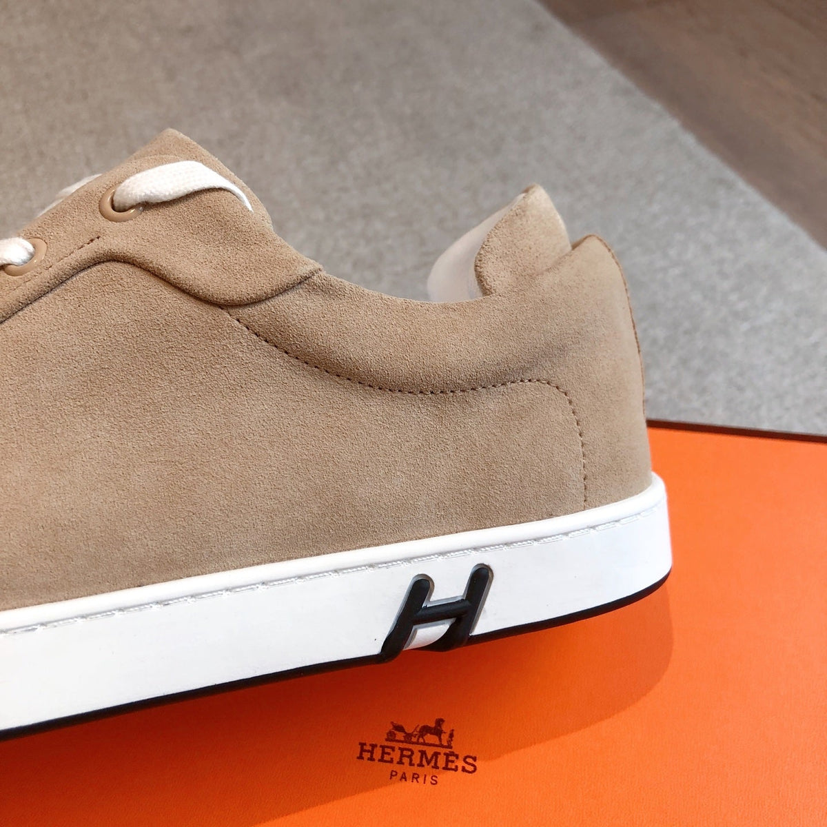 HM Men's 25 Kid Sneaker Suede 535593