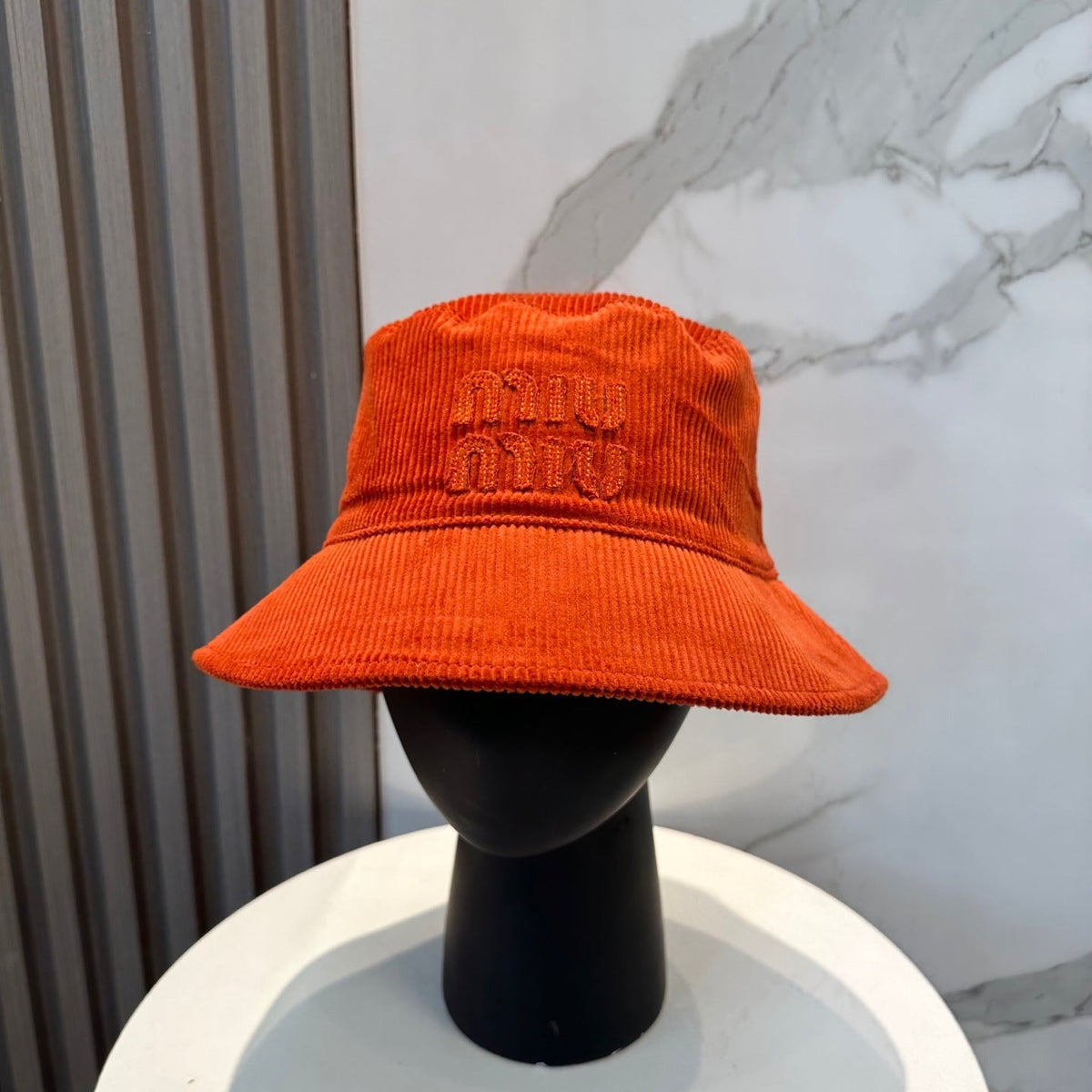 Miumiu Bucket Hat Velvet 297625
