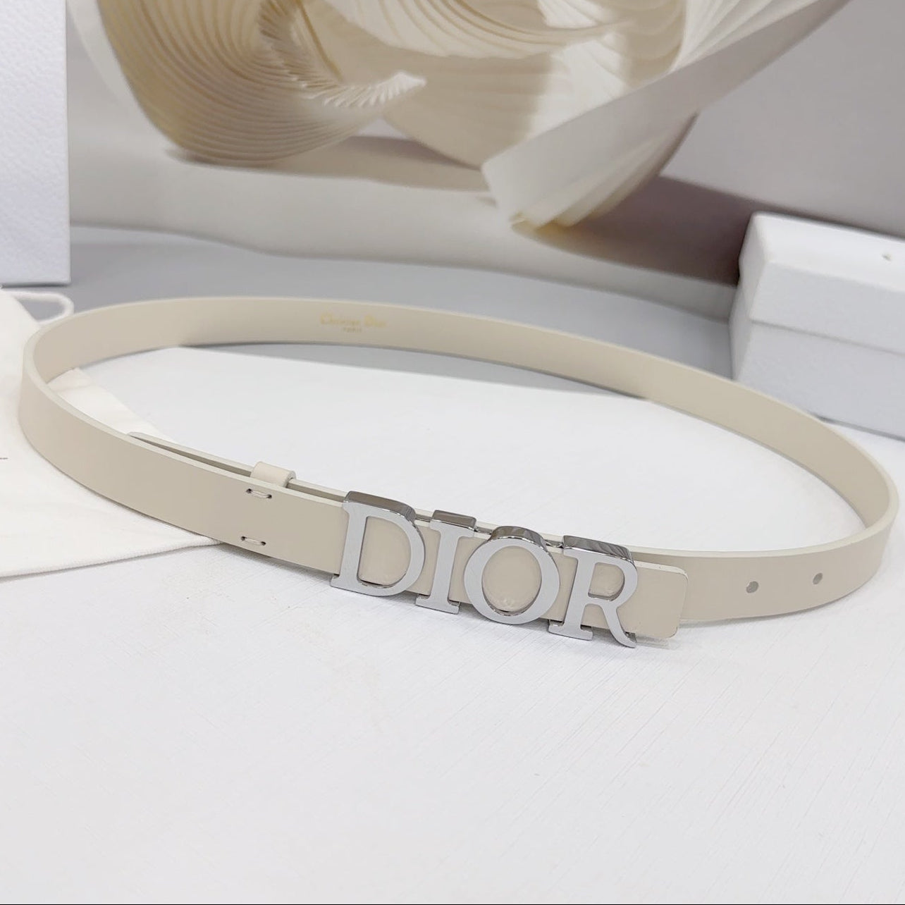 Dior 2026 Reversible D-Dream Belt 20mm Calfskin 187303