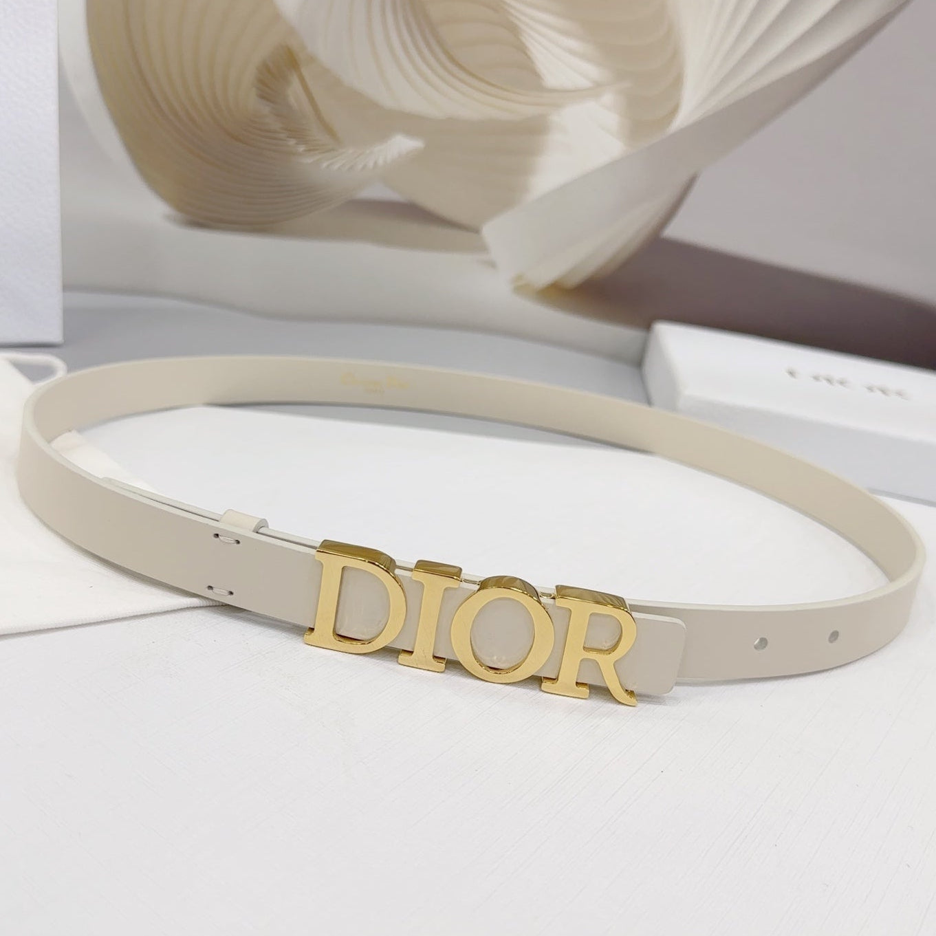 Dior 2026 Reversible D-Dream Belt 20mm Calfskin 187303