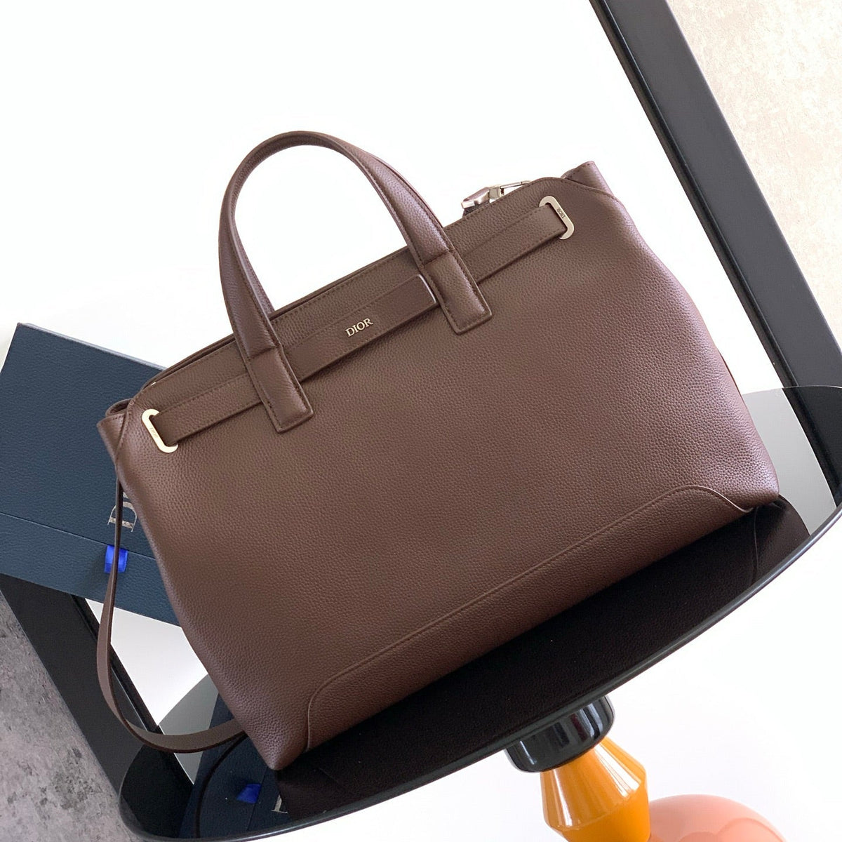 Dior 2026 Medium Normandie Tote Bag 42cm Leather 400820