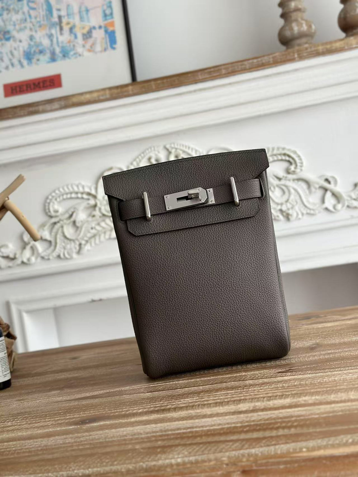 High-end Hermes 2026 Hac a Dos Bag 26cm Togo Leather
