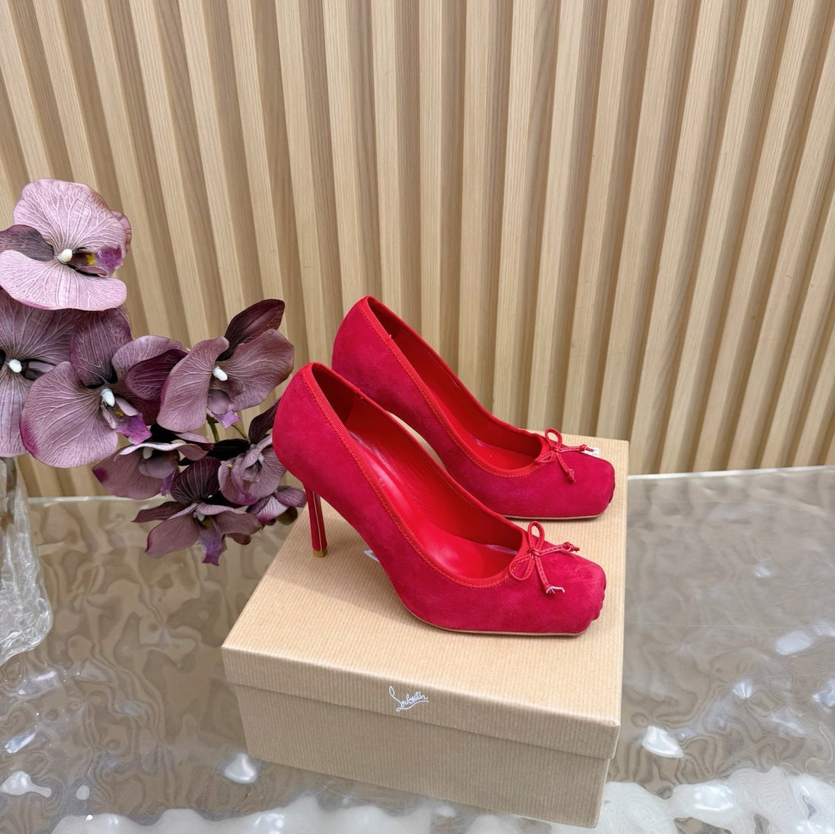 Christian Louboutin 2026 Cassia Nodo 100mm Pumps Crepe-Satin 776028