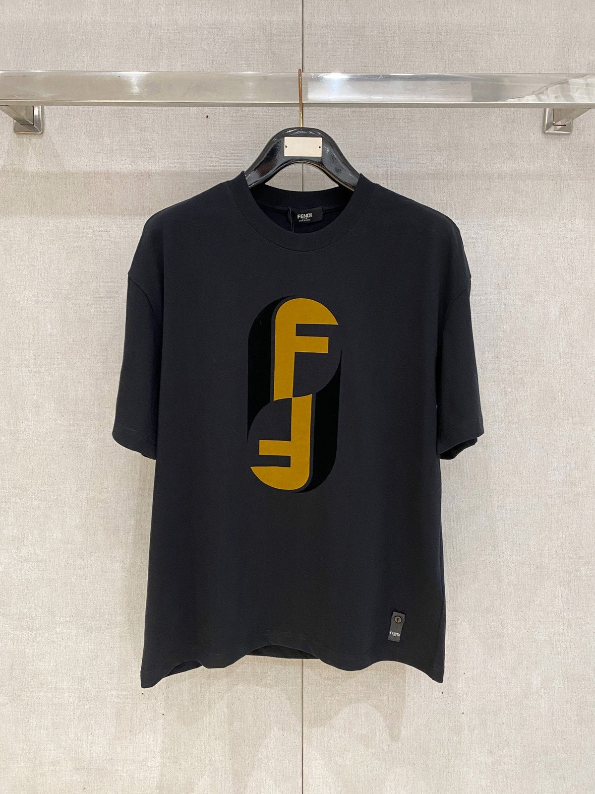 Fendi 2026 Men's Short-Sleeve T-Shirt Cotton 737247
