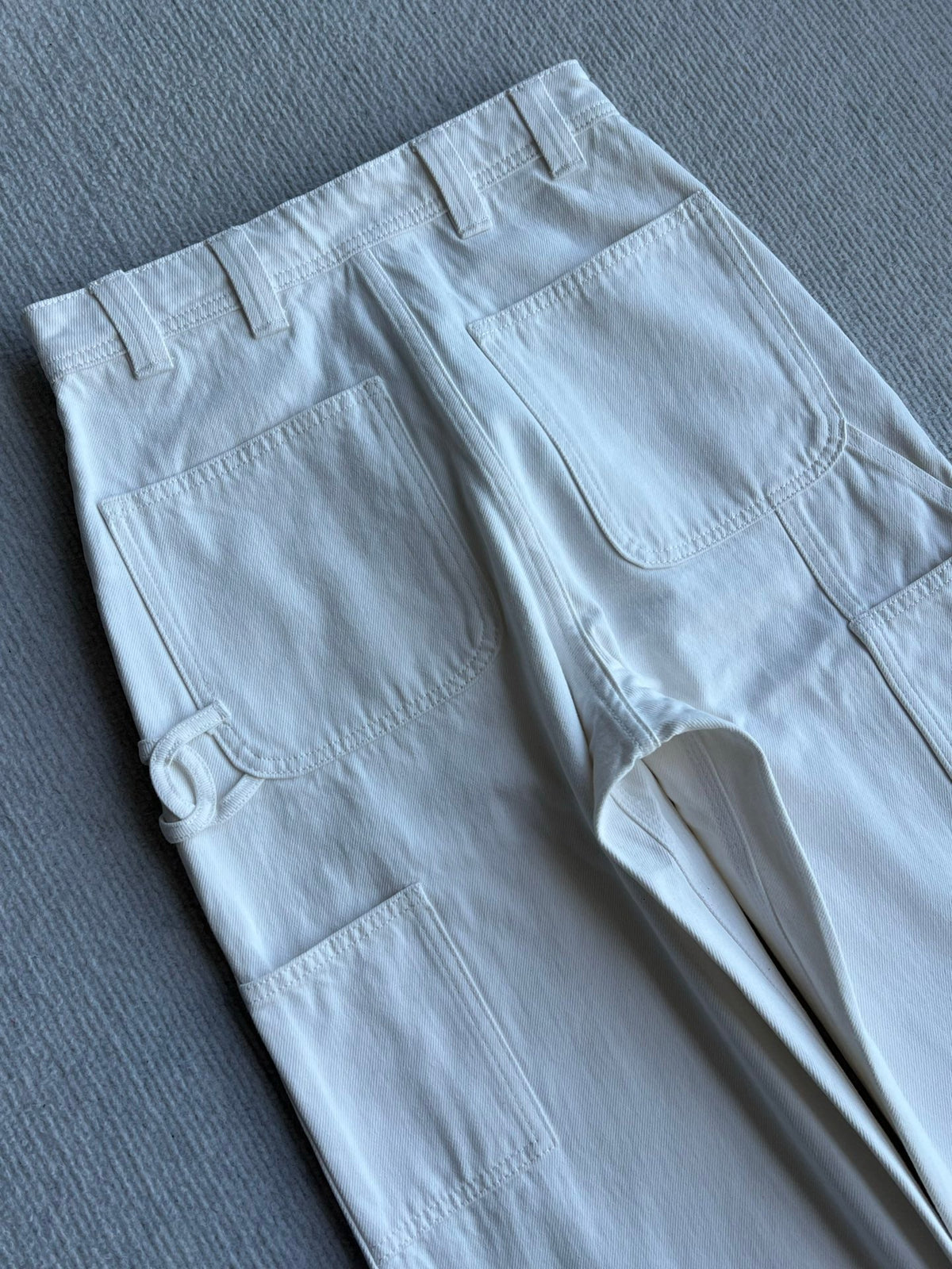 Chanel 2026 Jean Blue and White Cotton 360032