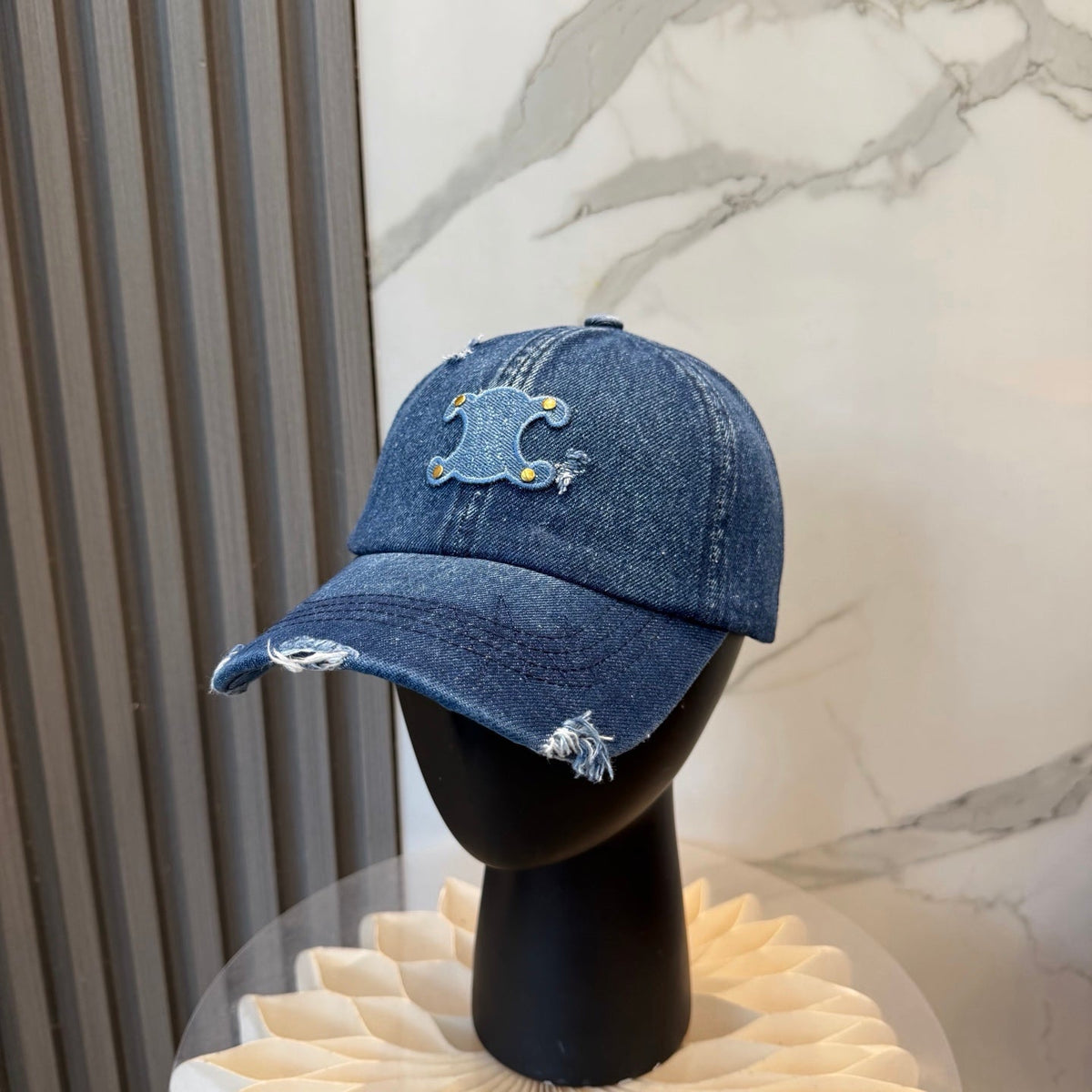 Celine Denim Baseball Cap 250022