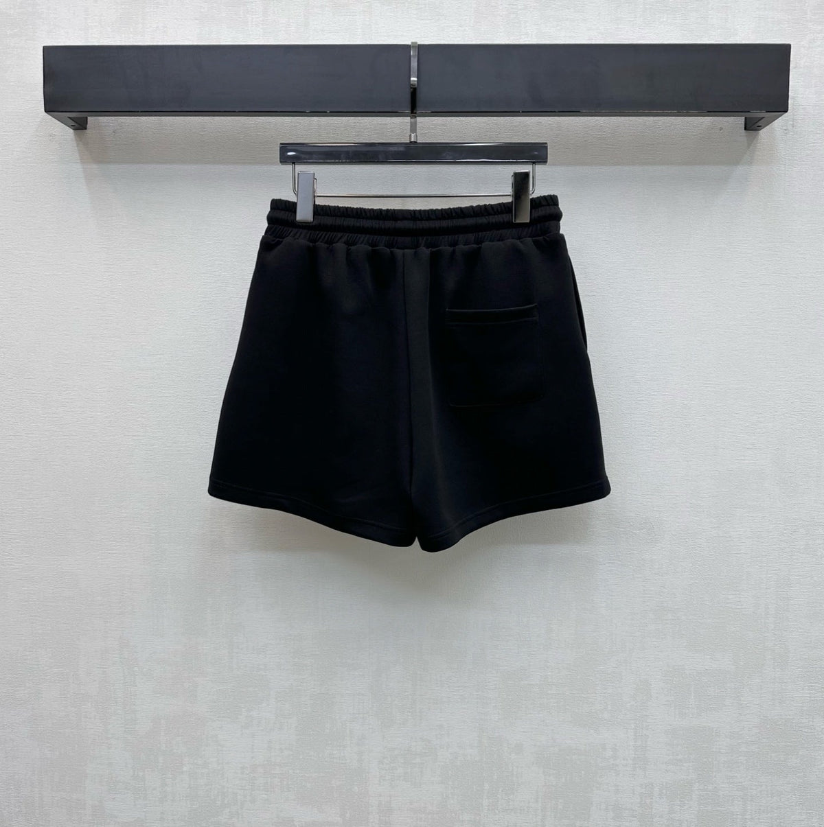 Dior 2026 Square-Frame Top and Shorts Set Cream Black Cotton
